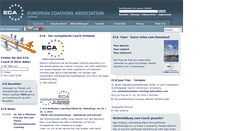 Desktop Screenshot of european-coaching-association.de