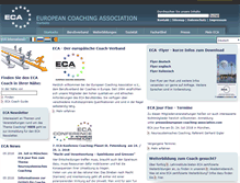 Tablet Screenshot of european-coaching-association.de